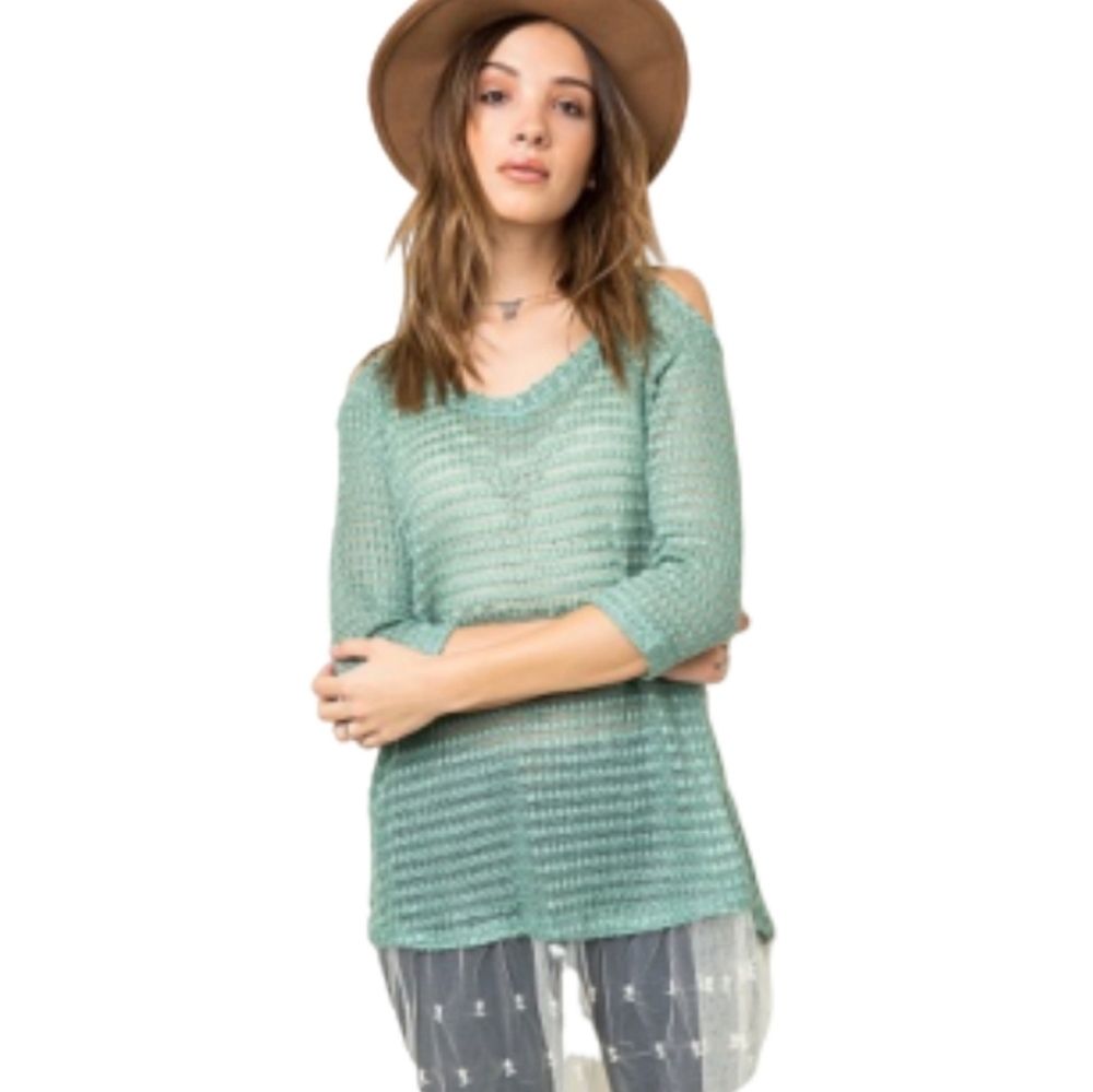 Shabby Chic Western Wear Lace Tunic Top